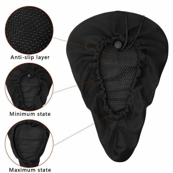 Bicycle Cushion Covers Cycling Gear Accessories, Color: Blue