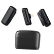 One To Two Outdoor Recording Lavalier Microphone Noise Canceling Wireless Mic For Live Streaming, Interface: 8 Pin - Microphone by PMC TechLife | Online Shopping South Africa | PMC TechLife | Buy Now Pay Later Mobicred