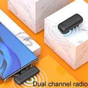 One To Two Outdoor Recording Lavalier Microphone Noise Canceling Wireless Mic For Live Streaming, Interface: 8 Pin