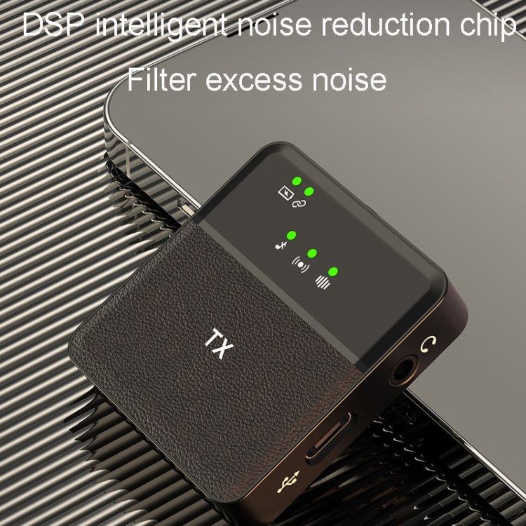 Wireless Lavalier Microphone One To One Live Recording Noise Canceling Mics, Interface: 8 Pin