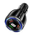 90W Super Fast Charging USB-C Car Charger Dual PD 30W+QC3.0 Charging Station(Black) - Car Charger by PMC TechLife | Online Shopping South Africa | PMC TechLife | Buy Now Pay Later Mobicred