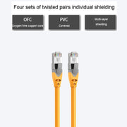 25m CAT6 Gigabit Ethernet Double Shielded Cable High Speed Broadband Cable
