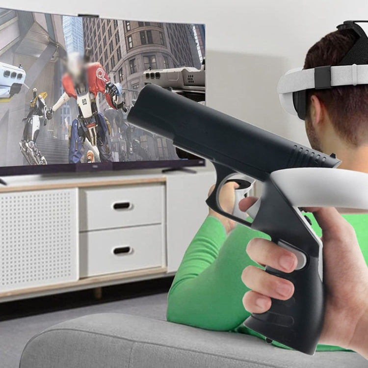 For Meta Quest 2 VR  iplay Controller Shooting Game Grip(Black)