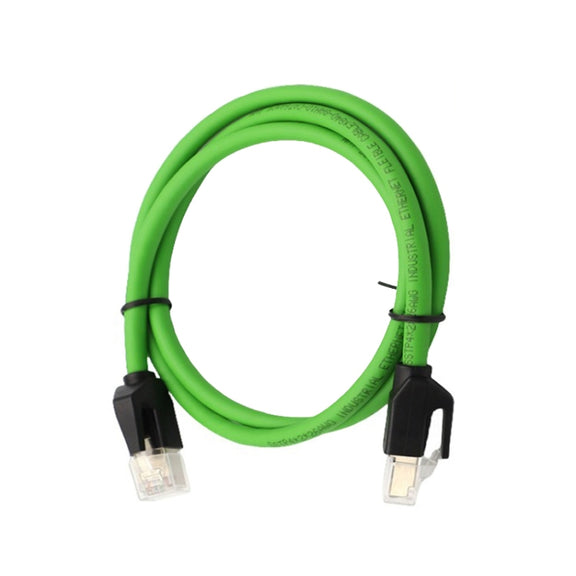 25m CAT6 Double Shielded Gigabit Industrial Cable Vibration-Resistant And Highly Flexible Drag Chain Cable