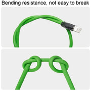 25m CAT6 Double Shielded Gigabit Industrial Cable Vibration-Resistant And Highly Flexible Drag Chain Cable