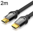 2m VenTion HDMI Round Cable Computer Monitor Signal Transmission Cable - Cable by VenTion | Online Shopping South Africa | PMC TechLife | Buy Now Pay Later Mobicred