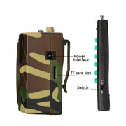 25W  Bluetooth Voice Amplifier Bird Hunting Speaker Supports USB/TF/FM 1000m Remote Control EU Plug(Camouflage)