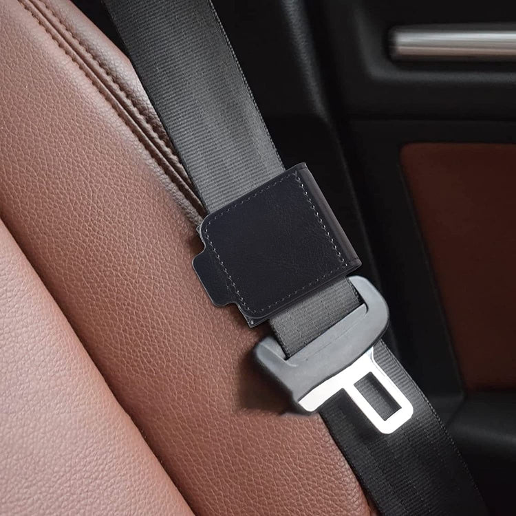1pair Child and Adult Car Seat Belt Anti-strangle Adjuster(Gray)