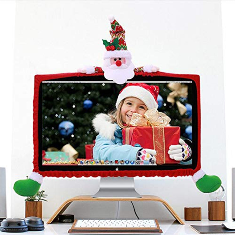 F-W232 Elderly Model 3D Cartoon Dust Protection Computer Sleeve Christmas Decoration Supplies