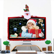 F-W232 Elderly Model 3D Cartoon Dust Protection Computer Sleeve Christmas Decoration Supplies