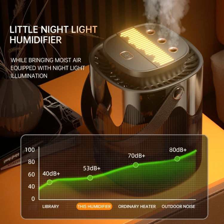 3L Smart Spray Humidifier Three-hole Spray With Night Light, Spec: USB