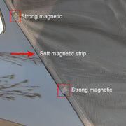 XL 174 x 150cm Car Tailgate Anti-Mosquito And Insect Screens Trunk Magnetic Sunscreen Mosquito Net