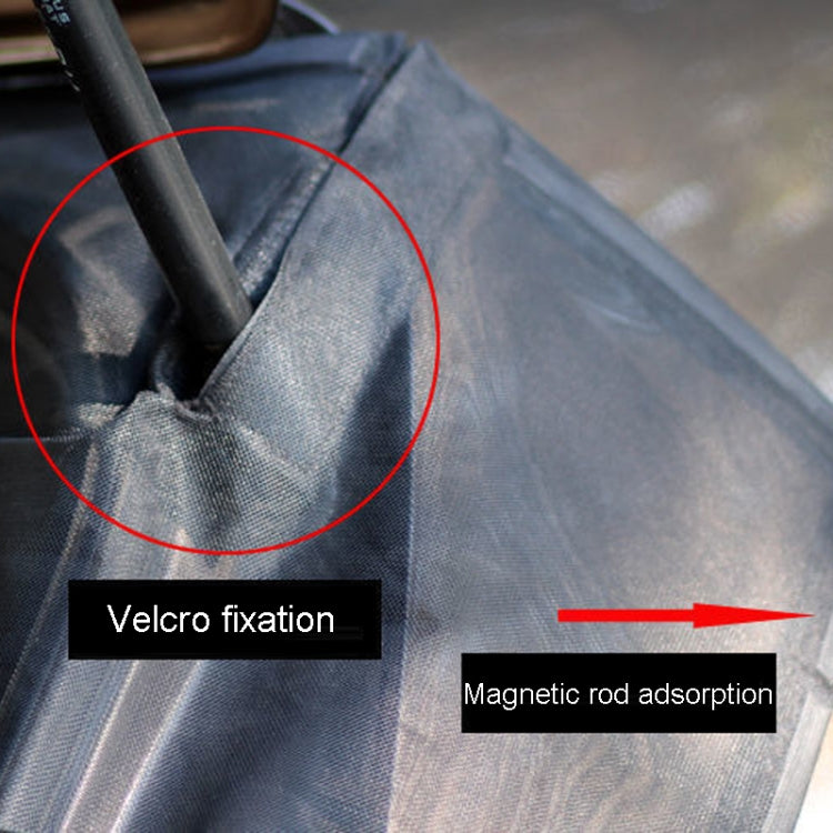 M 156 x 150cm Car Tailgate Anti-Mosquito And Insect Screens Trunk Magnetic Sunscreen Mosquito Net