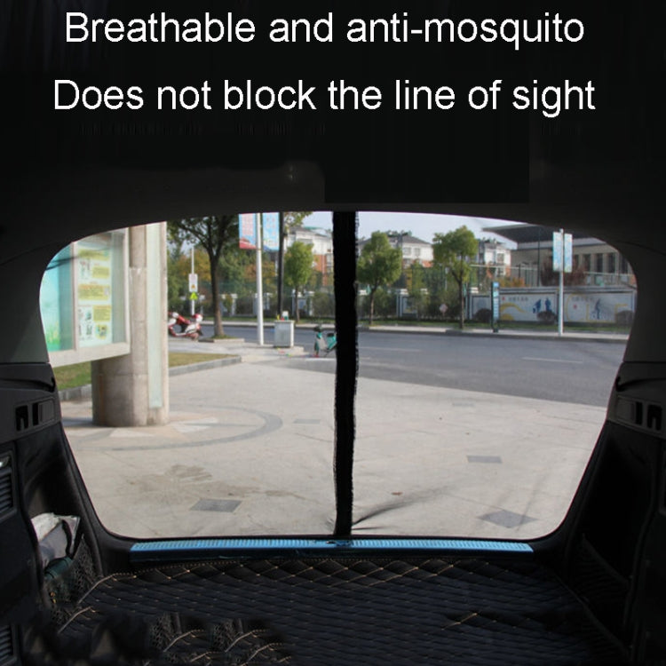 L 162 x 150cm Car Tailgate Anti-Mosquito And Insect Screens Trunk Magnetic Sunscreen Mosquito Net