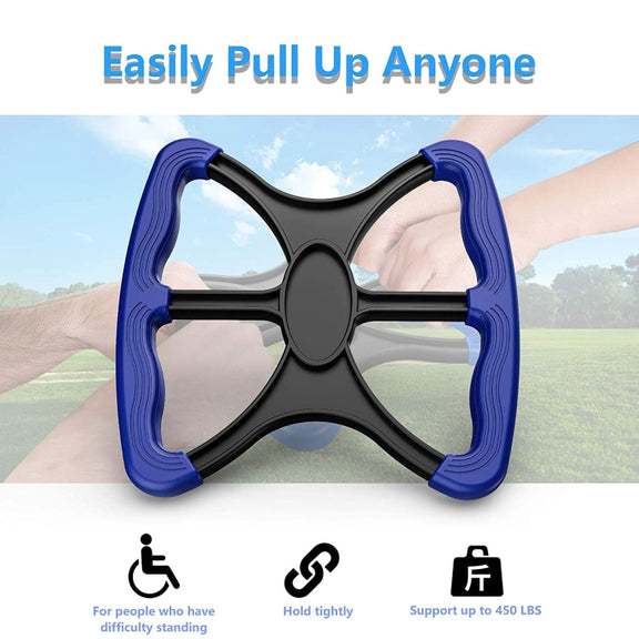 Standing Aid And Handicap Bar With No-Slip Grip Handle For Elderly Disabled(Purple)