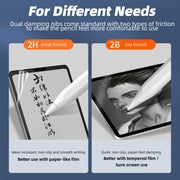 For Apple Pencil 1 / 2 Generation Replacement Tip Double Damping Anti-slip Modified Nib 2B