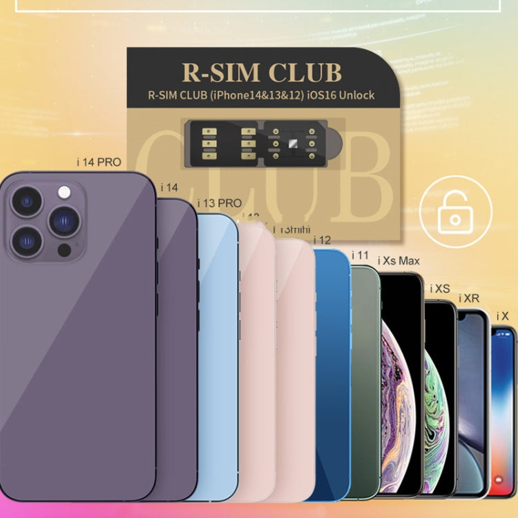 R-SIM18 CLUB Unlock Card Integrate TMSI / eSIM / ICCID / IPCC for iOS System