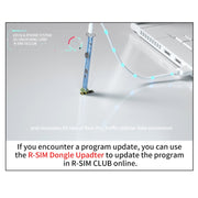 R-SIM18 CLUB Unlock Card Integrate TMSI / eSIM / ICCID / IPCC for iOS System