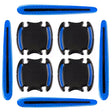 8pcs/set Car Door Handle Rearview Mirror Safety Warning Protective Reflective Sticker, Color: Blue - Warning Sticker by PMC TechLife | Online Shopping South Africa | PMC TechLife | Buy Now Pay Later Mobicred