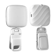 LED Mobile Phone Live Beauty Fill Light USB Charging Camera Pocket Light(White)