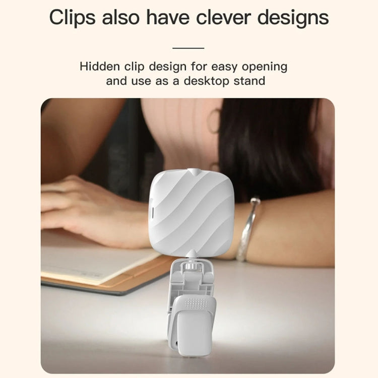 LED Mobile Phone Live Beauty Fill Light USB Charging Camera Pocket Light(White)