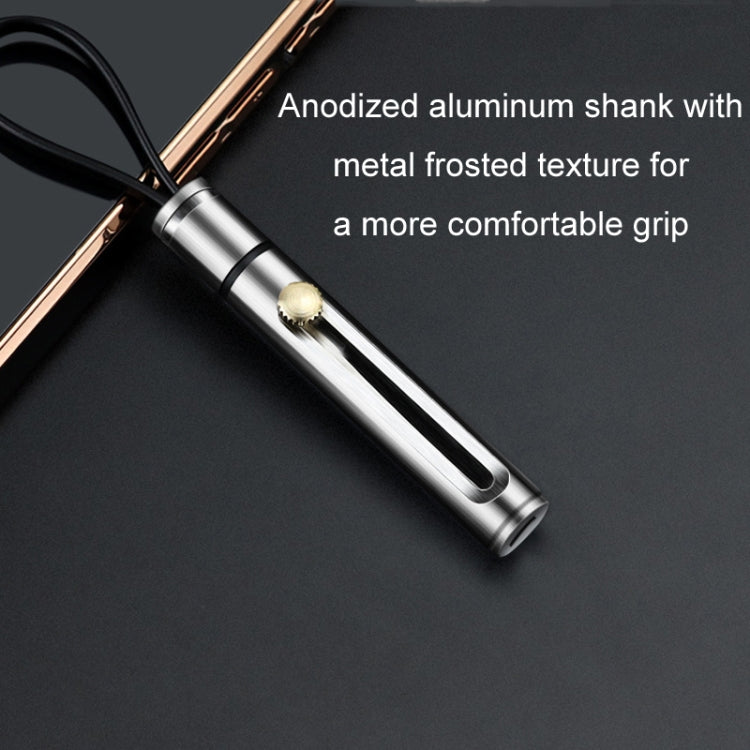 Mini Outdoor Portable Multi-functional Detachable Express Keychain, Color: Silver