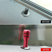 Car Aluminium Door Lift Safety Door Latch(Blue)