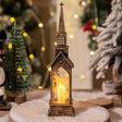 Christmas Decoration Lamps Church Shape Night Light Electronic Candle Candlelight, Style: Angel - Decoration Lamps by PMC TechLife | Online Shopping South Africa | PMC TechLife