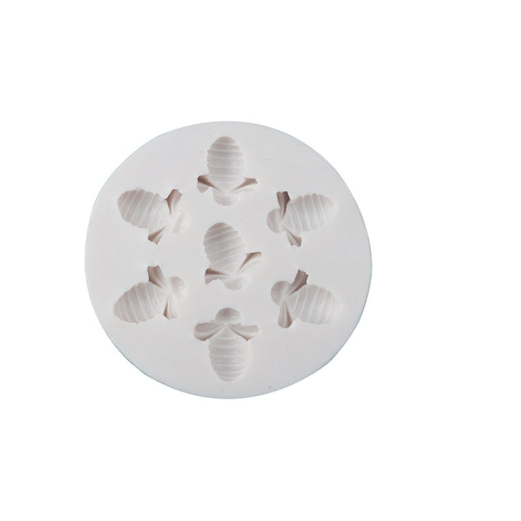 Little Bee Silicone Mold Fondant Chocolate Cake Mold, Spec: Mk-3172 Light Gray