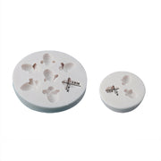 Little Bee Silicone Mold Fondant Chocolate Cake Mold, Spec: Mk-3172 Light Gray
