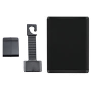Multifunctional Car Dustbin Car Seatback Door Hanging Storage Box(Black)