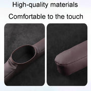 1pair Car Seat Storage Organizer Seat Anti Leakage Seam Fillers(Dark Coffee)