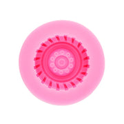 Sports Car Trophy Medal Tire Silicone Mold Glue Plaster Candle Baking Decorative Mold, Specification: 15-235