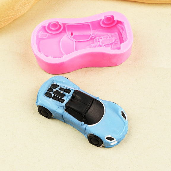 Sports Car Trophy Medal Tire Silicone Mold Glue Plaster Candle Baking Decorative Mold, Specification: A970