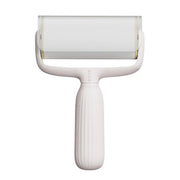 Pet Hair Adhesive Coat Remover Roller Brush(Pearl White)