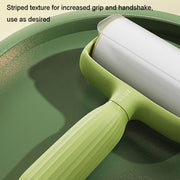 Pet Hair Adhesive Coat Remover Roller Brush(Pearl White)