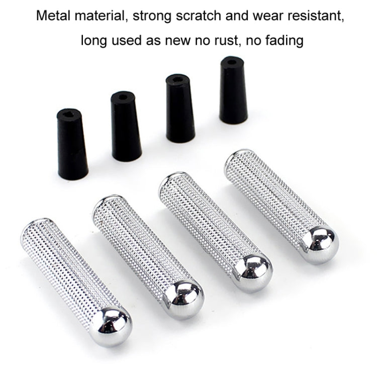 9mm 4pcs/set Universal Metal Door Bolts for Automobiles Interior Modification Accessories