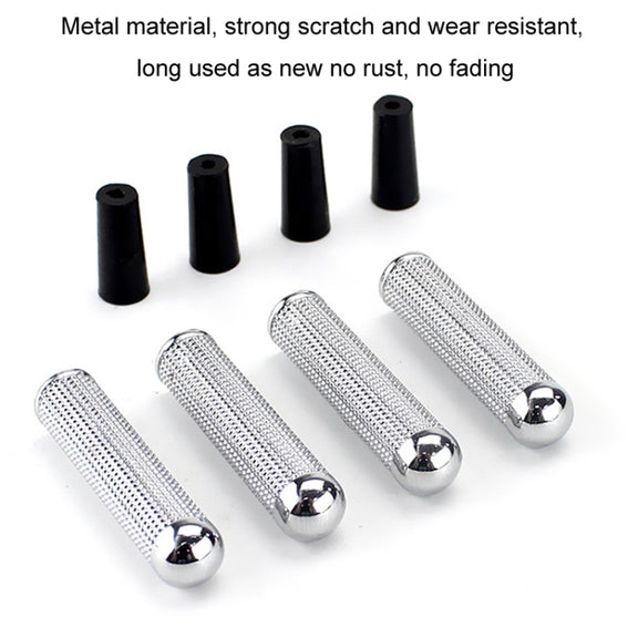 9mm 4pcs/set Universal Metal Door Bolts for Automobiles Interior Modification Accessories