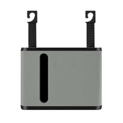 Car Seat Back Hanging Tissue Storage Box(Grey)