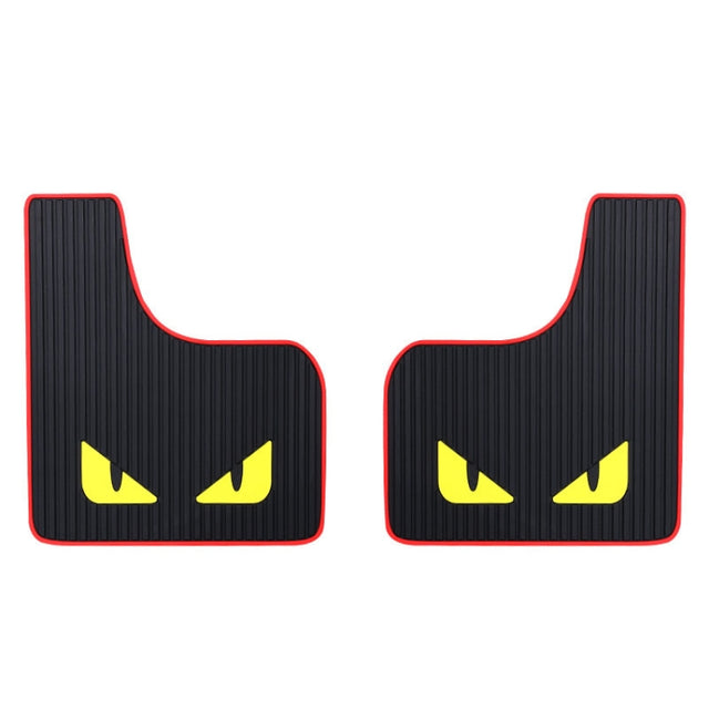 2pcs Car Tire Mud Flap Modification Plastic Anti-Splash Mud Flap, Style: Cat Eye