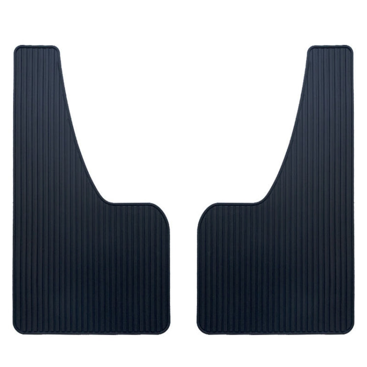 2pcs Car Tire Mud Flap Modification Plastic Anti-Splash Mud Flap, Style: Large Blank