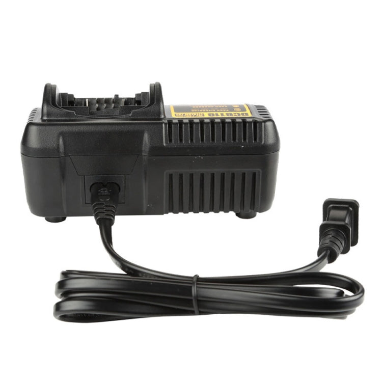 DCB118 For Dewalt 12V-20V Electric Tool Battery Charger, Plug: UK (Black)