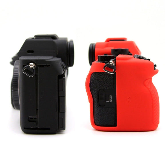 For Sony A7RV Mirrorless Camera Protective Silicone Case, Color: Camouflage