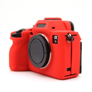 For Sony A7RV Mirrorless Camera Protective Silicone Case, Color: Yellow