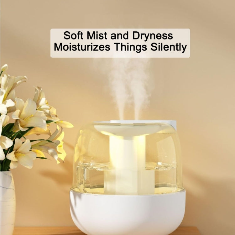 4L Wireless Humidifier USB Oil Diffuser with Night Light(Green)