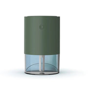 350ml Ultrasonic Air Humidifier Mini Angle Adjustment Car Air Purifier, Spec: USB Plug Green