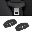 For BMW 1pair Seatbelt Insert Protector Bumper Belt Chuck Decoration(Black) - Seat Belts & Padding by PMC TechLife | Online Shopping South Africa | PMC TechLife | Buy Now Pay Later Mobicred