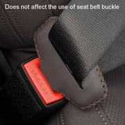 For BMW 1pair Seatbelt Insert Protector Bumper Belt Chuck Decoration(Red)