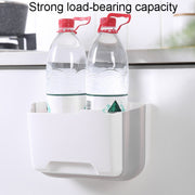 Foldable Car Bin Dual-Use Dustbin Organizer For Home And Car(White)