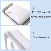 Foldable Car Bin Dual-Use Dustbin Organizer For Home And Car(White)